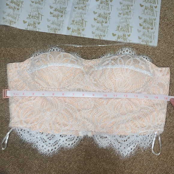 NWOT Mimosa Posh Bustier Top White - Large - Picture 6 of 7